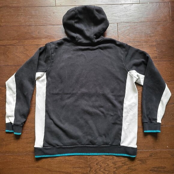 NIKE Sportswear Spell Out Hoodie Retro Top Pullover Jumper Logo Size Large - Picture 5 of 16